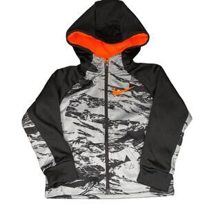 Nike Jacket Black Orange Gray Boys Size 24 months